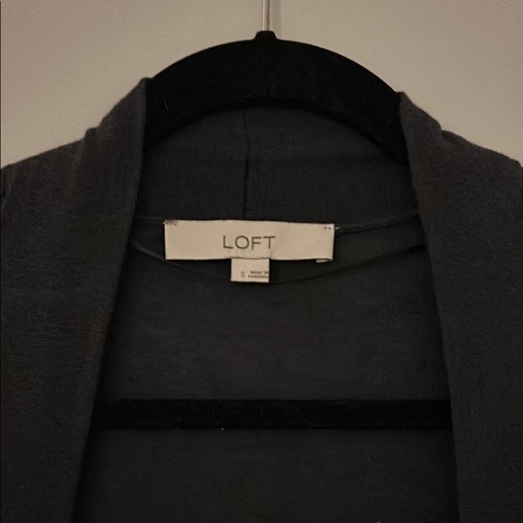 Loft Dark Gray Long Cardigan - Picture 3 of 3